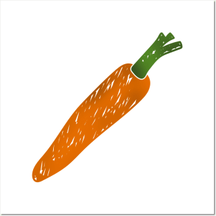 carrot artwork Posters and Art